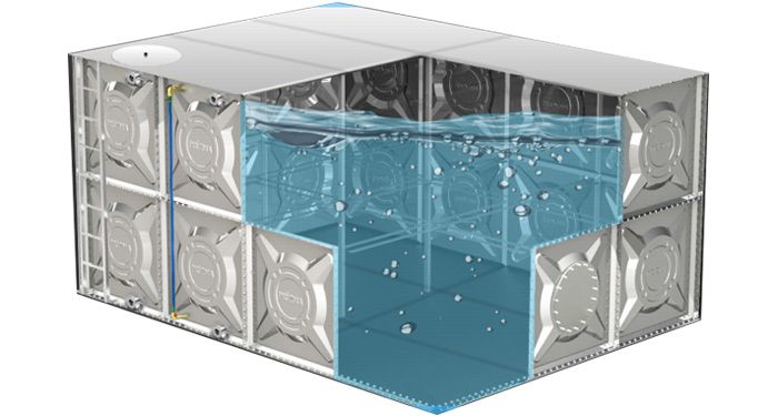 Galvaniz Mod�ler Su Deposu Nedir?