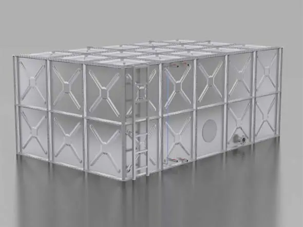 Paslanmaz Mod�ler Su Deposu �retimi ve Kurulum Hizmeti