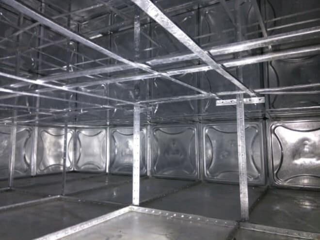 Galvaniz Mod�ler Su Deposu �malat� ve Profesyonel Montaj Hizmeti