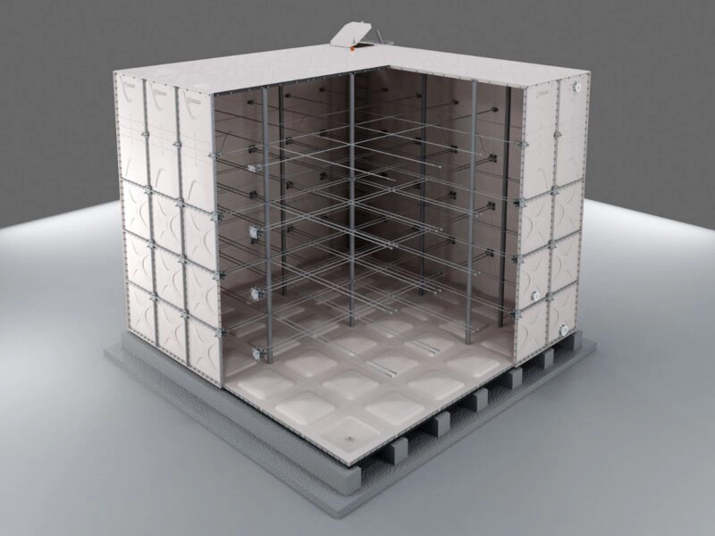 GRP Mod�ler Su Deposu Sistemleri �malat� Sat��� ve Montaj�